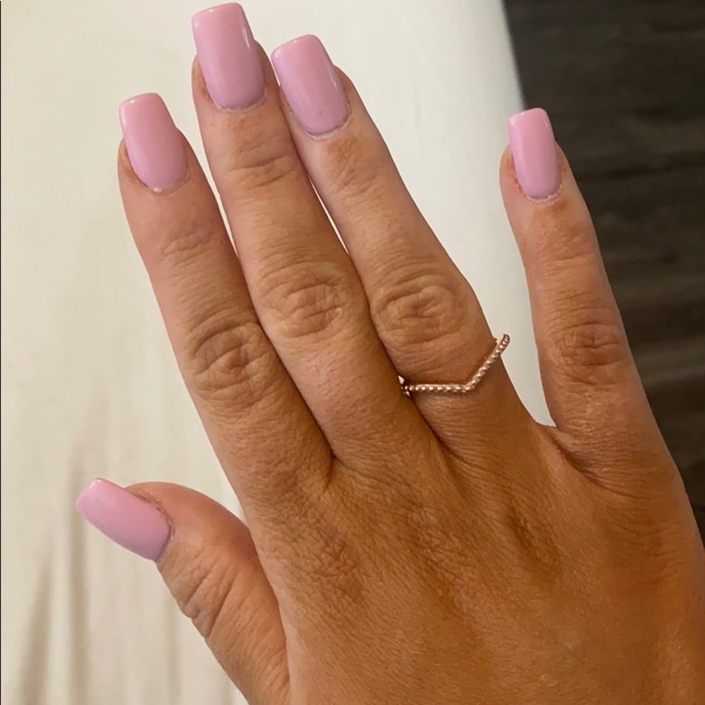 Rose gold pandora ring